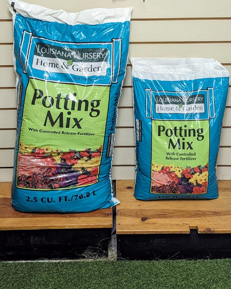 Louisiana Nursery Potting Mix Controlled Release Fertilize 1 & 2.5 CU. FT.