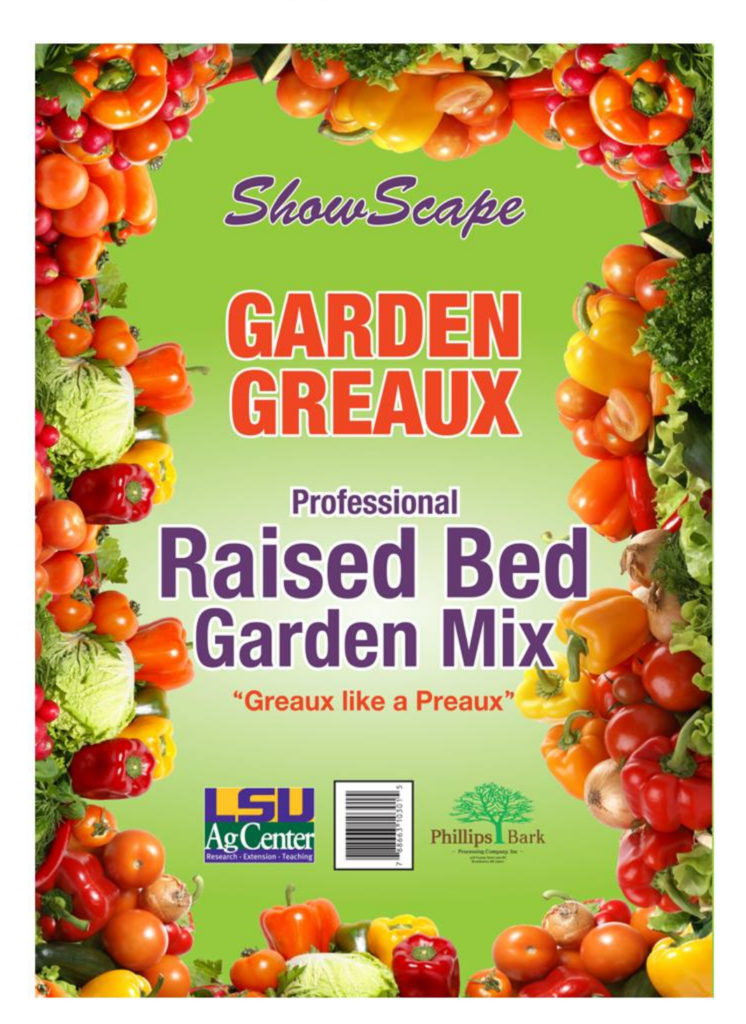 Showscape Garden Greaux Professional Raised Bed Garden Mix by Phillips Bark in Partnership with LSU Ag Center
