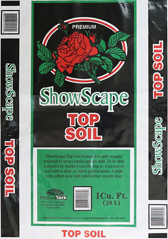 Showscape Top Soil by Phillips Bark