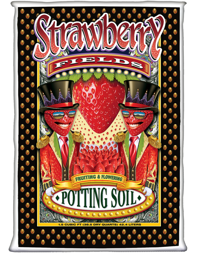 Strawberry Fields Potting Soil by Foxfarm